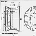 Колесный диск 11,75x22,5 397-3101012-01 ЕТ 120